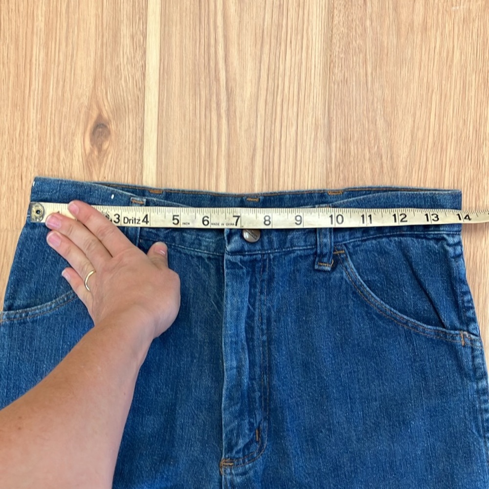 Vintage Wranglers 1970s Flare 27w 27in - image 7